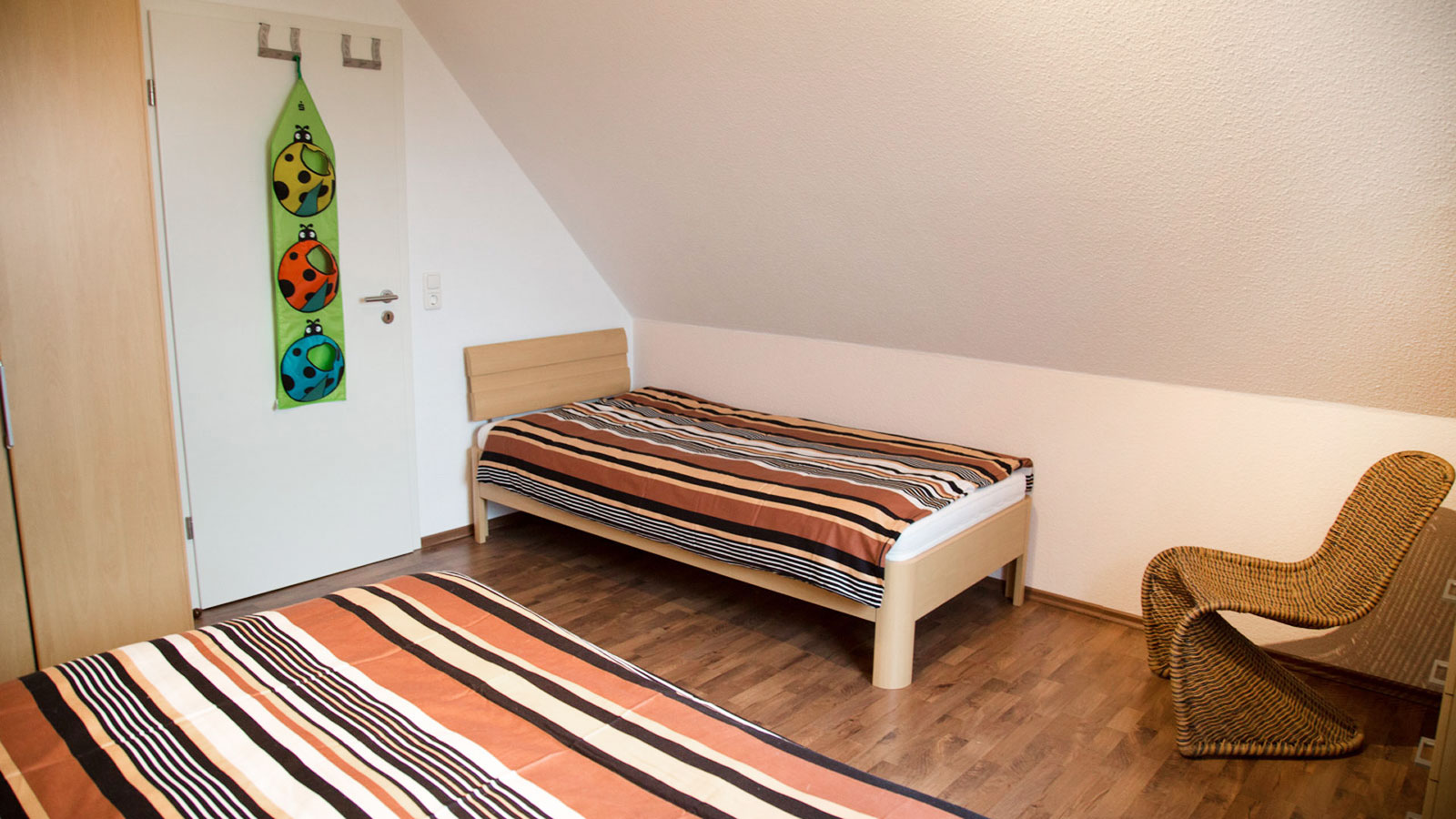 Schlafzimmer 2 | Bildergalerie-Tags: Ferienwohnung, Fehmarn, Ostsee